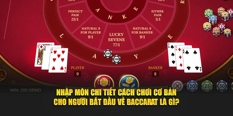 Nhập môn chi tiết cách chơi cơ bản cho người bắt đầu về Baccarat là gì?